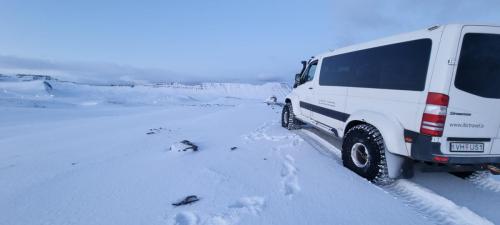 Ísafjörður mountain view tour, Mercedes Benz Sprinter